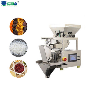 Full Automatic Coffee Salt Weighing Filling Machine With Single Head Linear Weigher