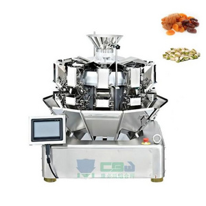 Automatic Multihead Weigher Weighing Filling Grain Vegetable Seed Green Peas Packing Machine