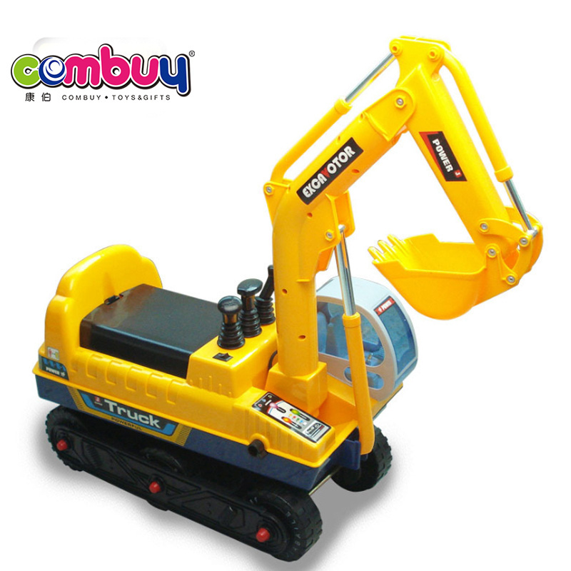 Children toy trucks car kids engineering ride on toy excavator