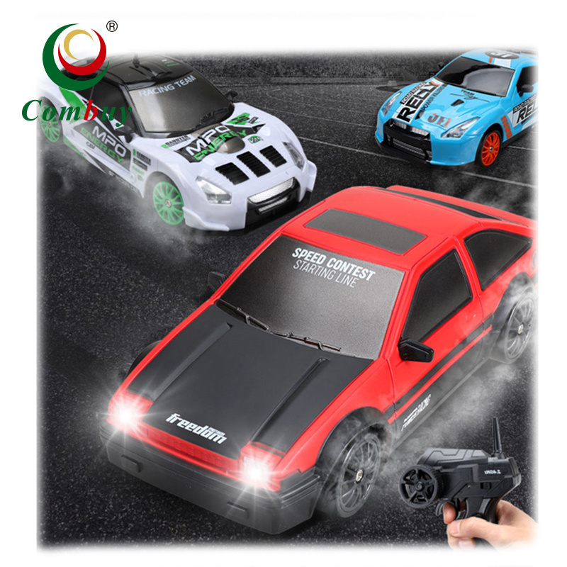 Drift mini 4WD high speed racing plastic 1:24 toy RC car