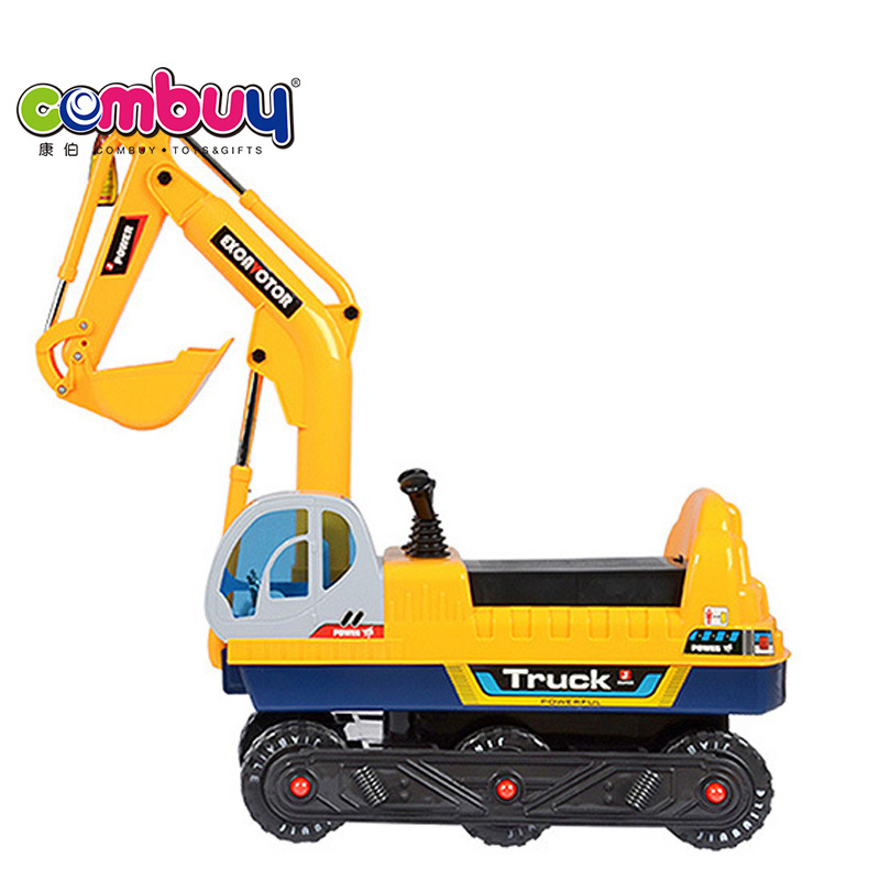 Children toy trucks car kids engineering ride on toy excavator