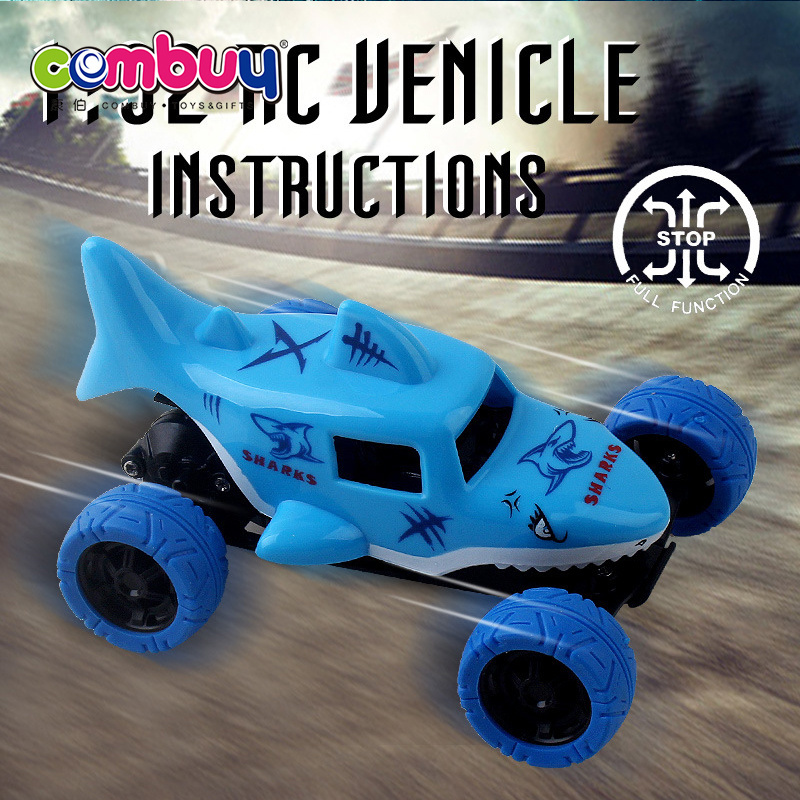 Dolphin shark high speed remote control rc stunt rolling car