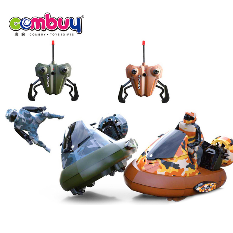 Camouflage remote control toy stunt kids RC bumper cars