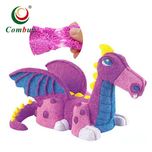 Air dry foam dinosaur play dough snow pearl clay for diy