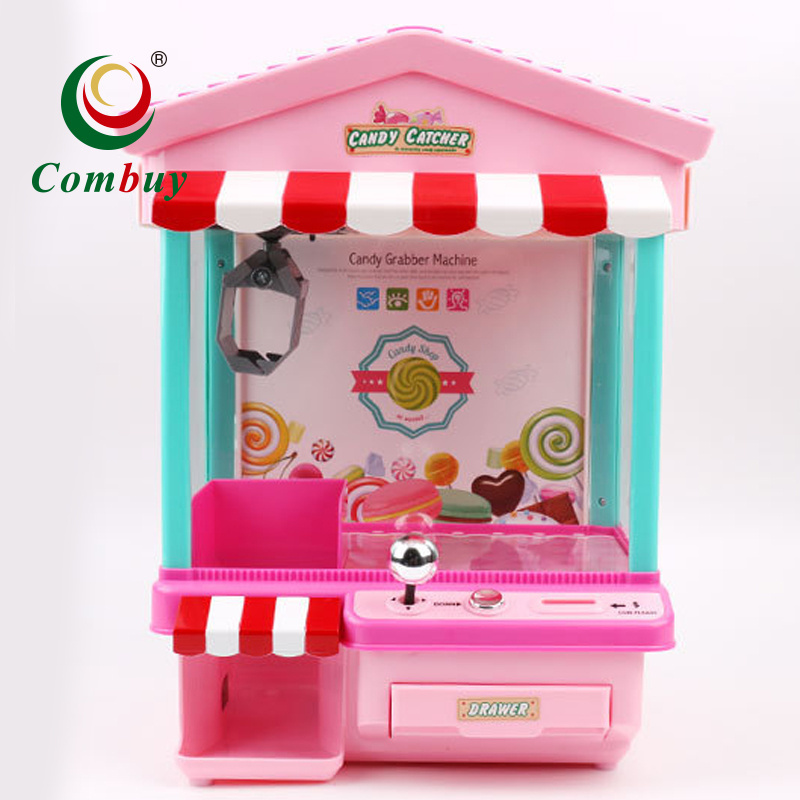 Manual mini toy cheap dolls clip crane claw machine kit