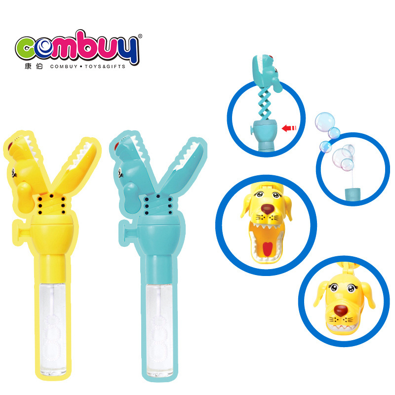 40ML soap water toy kids clip stick blowing bubble with 12PCS