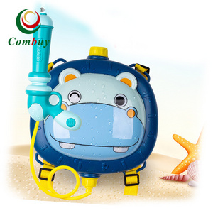 Animals backpack kids outdoor wholesale water gun toys plastic