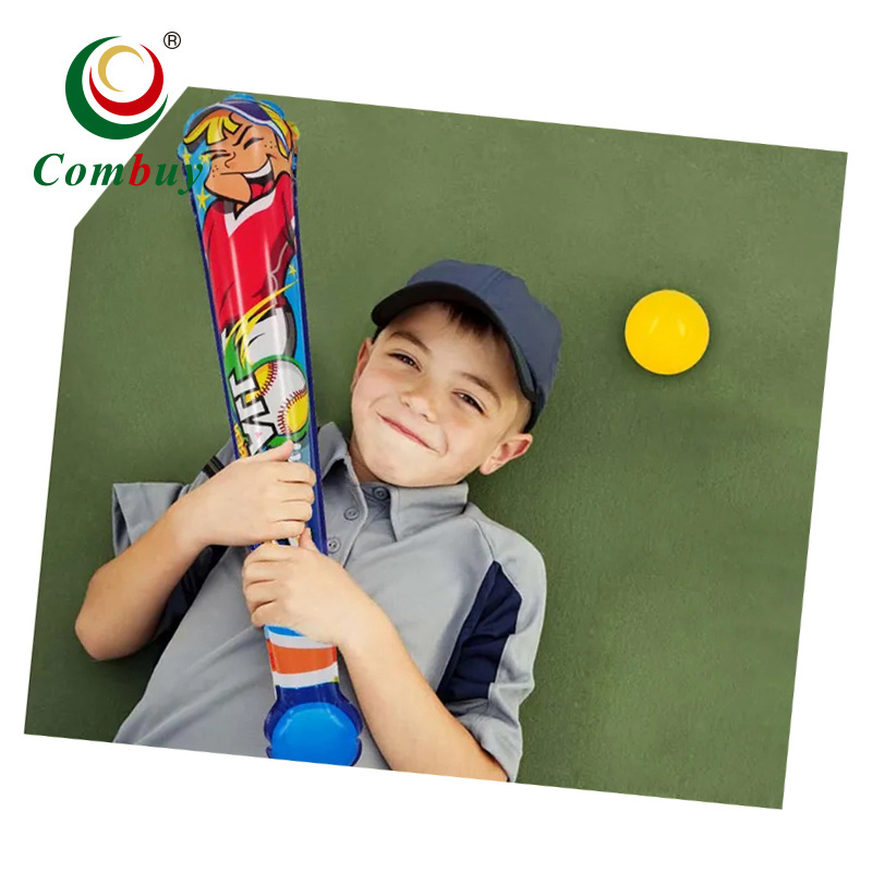 Sport toy game set kids inflatable baseball bat with pump