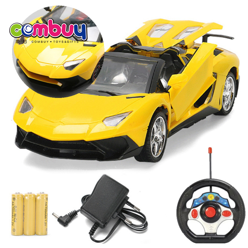 New product opedn door toys game 1:18 steering wheel remote control car