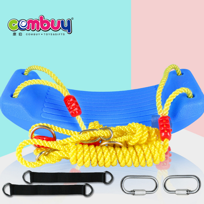 Outdoor indoor hanging children play connection belt plastic swing toys