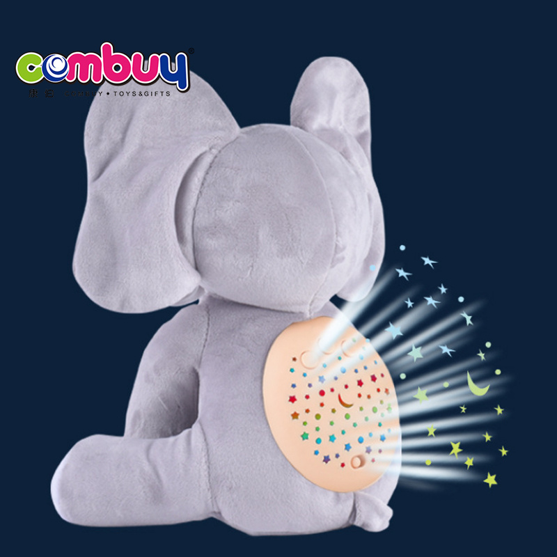 Electric appease  remote control projector baby toys soft plush stuffed animals