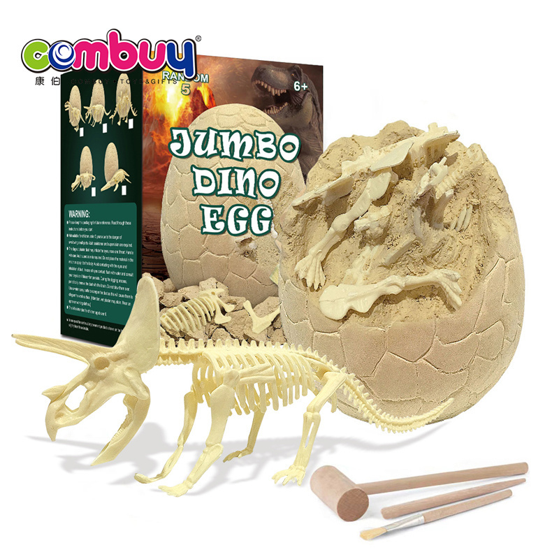 Educational assembly excavation diy fossil archaeology egg dinosaur skeleton toy