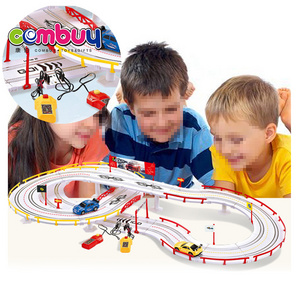 Remote control snow high speed toy electric race track