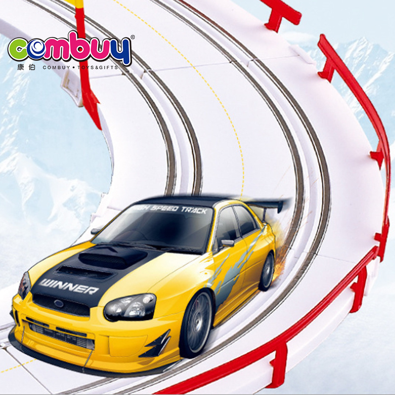 Remote control snow high speed toy electric race track