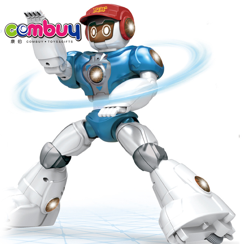 Remote control hip hop interactive toys walking dancing robot