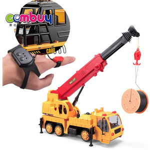 Simulation remote gestures watch control engineering toys rc truck trailer