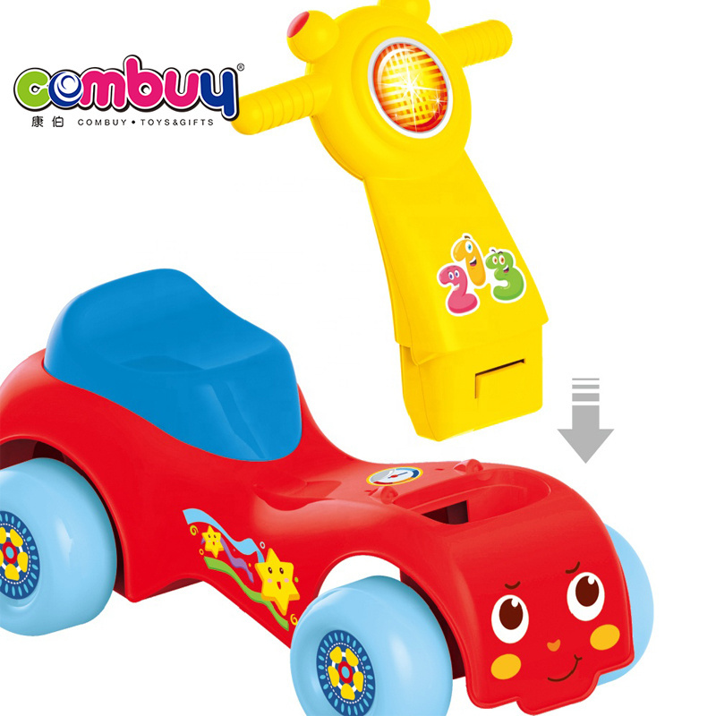 Toddler baby music ride on sliding children toy scooter