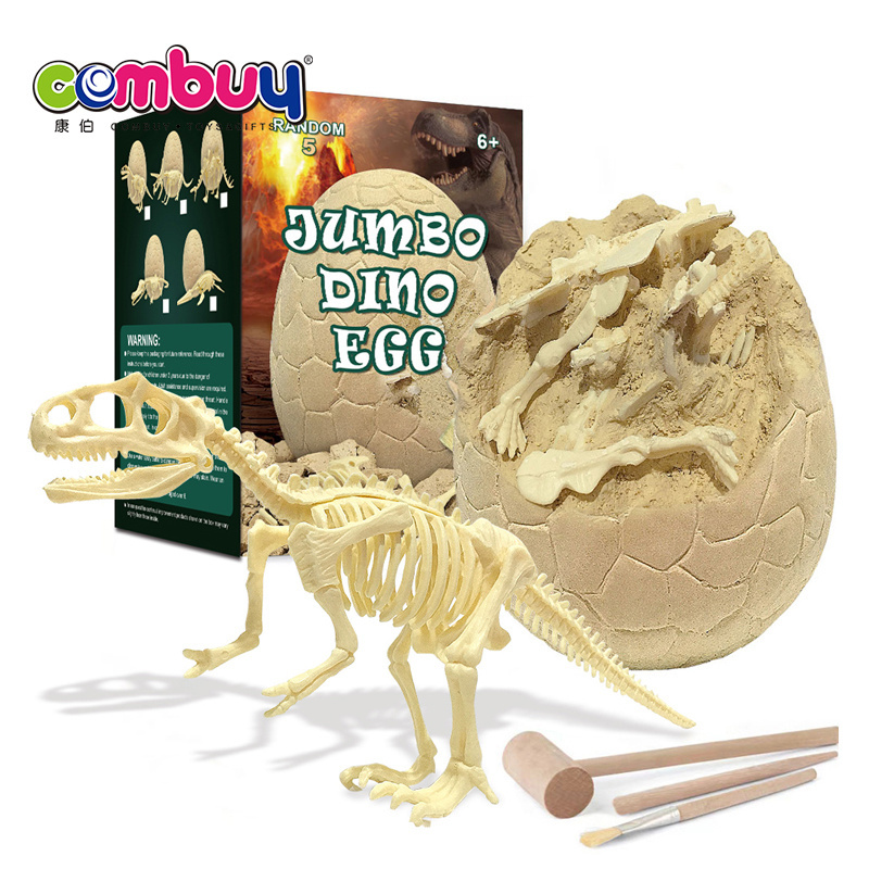 Educational assembly excavation diy fossil archaeology egg dinosaur skeleton toy