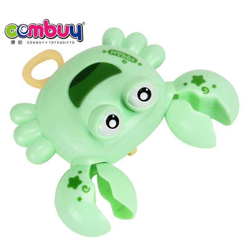 Cartoon animals pull string set water baby crab bath toy