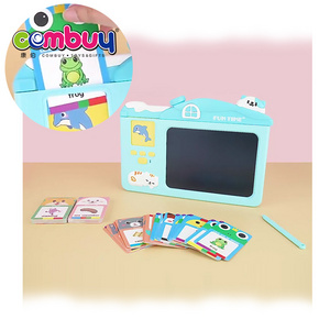 Educational portable smart reading card insertion toys tablet writing board