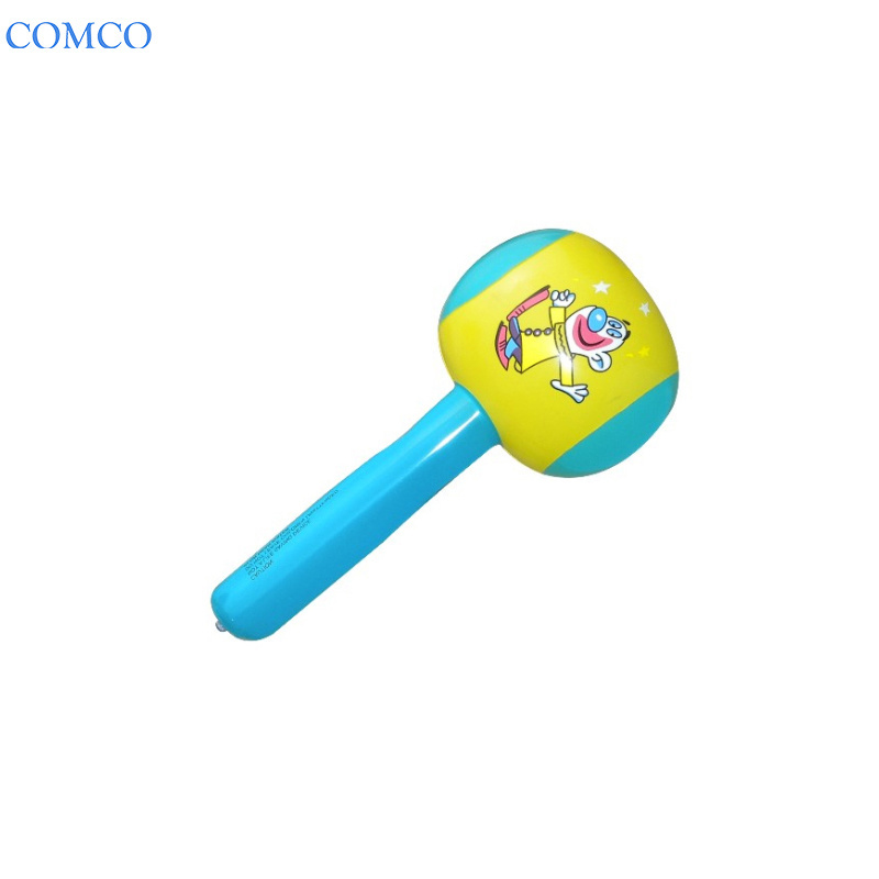 6P free PVC inflatable hammer toy for kids