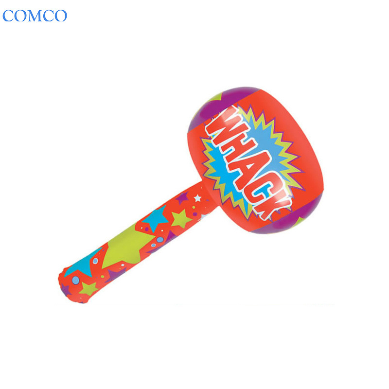 6P free PVC inflatable hammer toy for kids