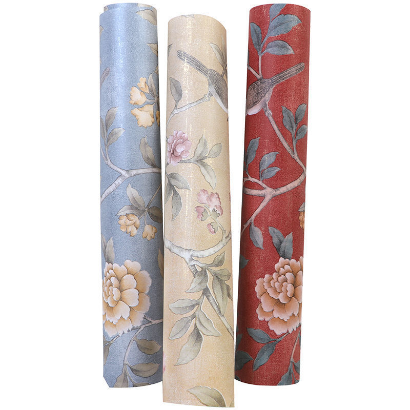 Classic Chinese Trees and Flowers Non Woven Wall papers Decor Wallpaper wall bedroom Living Room  peel and stick wallpaper