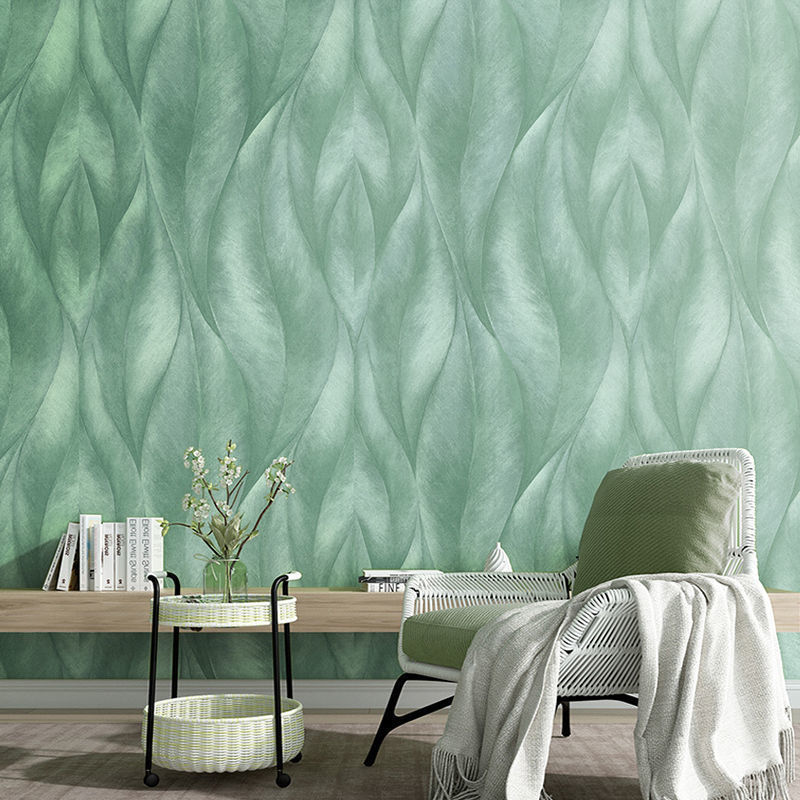 2023 Abstract Leaf Waterproof PVC Wallpaper Home Decor Living Room Bedroom Vinyl Paper Decorations Wallpaper Wholesale