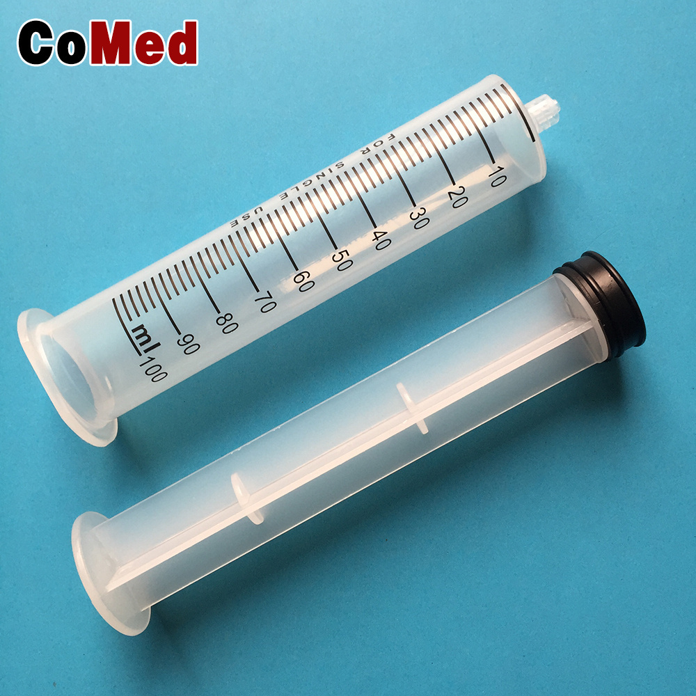 Large EO sterile 100ml plastic syringe feeding syringe jello shot syringe 100ml