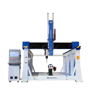 Cheap Price 5 Axis CNC Router Engraving and Milling Machine for 3D Sculpture Wood Foam EPS Mould