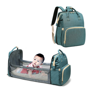 Fashion Foldable Mummy Backpack Diaper Bag Organizer