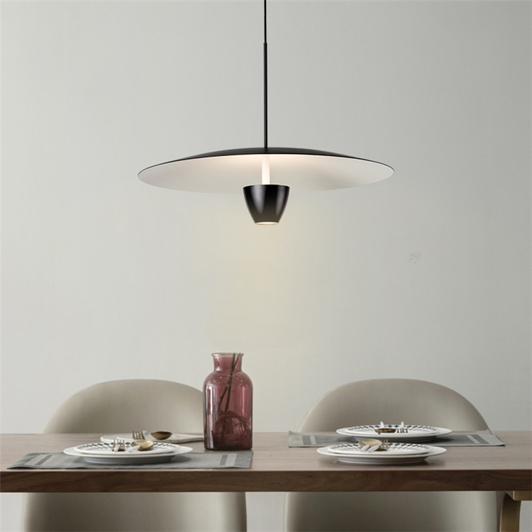 COMELY Modern LED Pedant Light Fixture Over Table Kitchen Island Adjustable Hanging Ceiling Light 3000K Ceiling Pendant Lamp