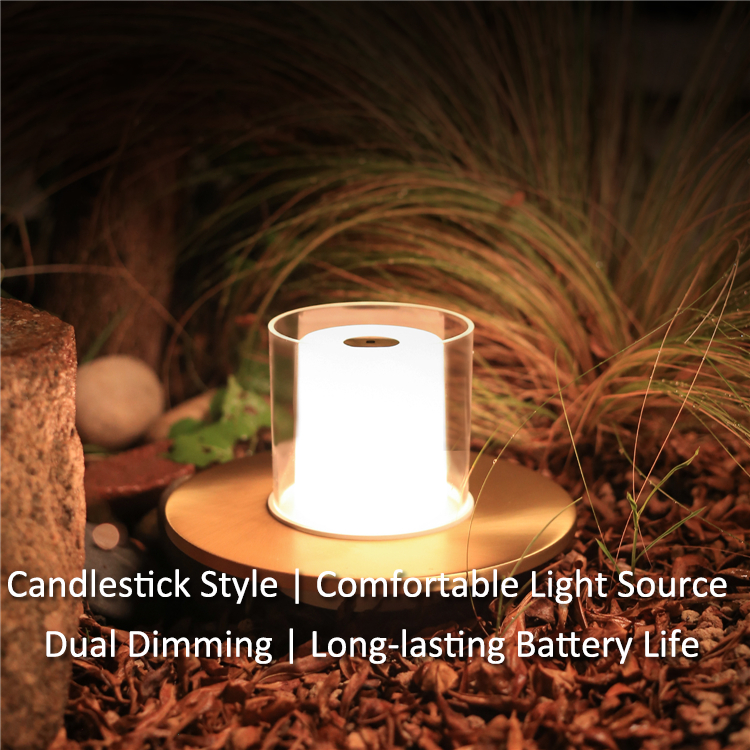 Hot Selling 3D Real Flame Pillar Gold Glass Home Decoration Remote Timer 4 8 Hours Flameless flickering Led Candle