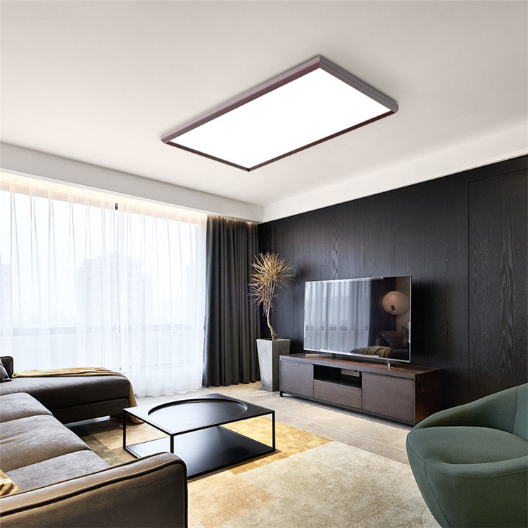 Modern Luxury Elegant Ceiling Light Large Rectangle Living Room Bedroom Ceiling Lighting Flush Mount LED Ceiling Lamp