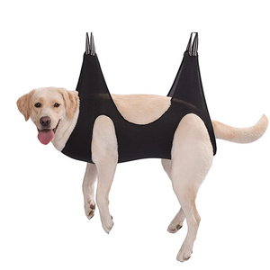 Wholesale Factory Hanging Pet Dog grooming hammock for dogs and cats Pet hammock Dog grooming hammock bag