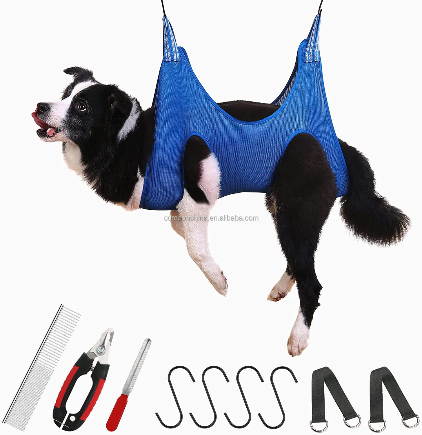 Wholesale Factory Hanging Pet Dog grooming hammock for dogs and cats Pet hammock Dog grooming hammock bag