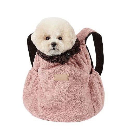 Fleece Pet Carrier Backpack for Cats and Dogs Backpack Front Small Korean Carrying Pet Carrier Bags for Cat Dog Backpack Carrier