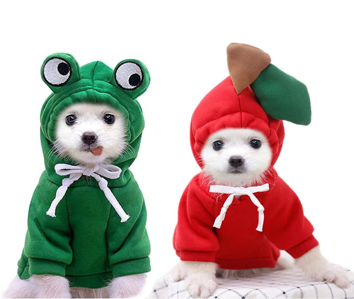 OEM Dog Hoodie Pet Clothes Sweatshirt Halloween Costumes for Dogs Chihuahua Yorkie Clothes for Pomeranian Dog Christmas Costume