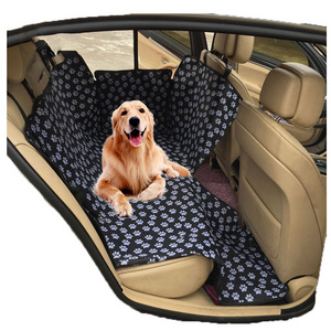 Custom Protector Dog Car Seat Cover Dog Hammock Car Back Seat Cover with Extended Waterproof Pet Travel Car Seat Cover for Dogs