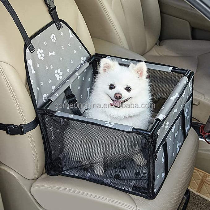 Factory Dog Car Seat Bed for Dogs Cats Puppy Travel Carrier Bag Pet Booster Cage Protector Waterproof Foldable Dog Car Seat