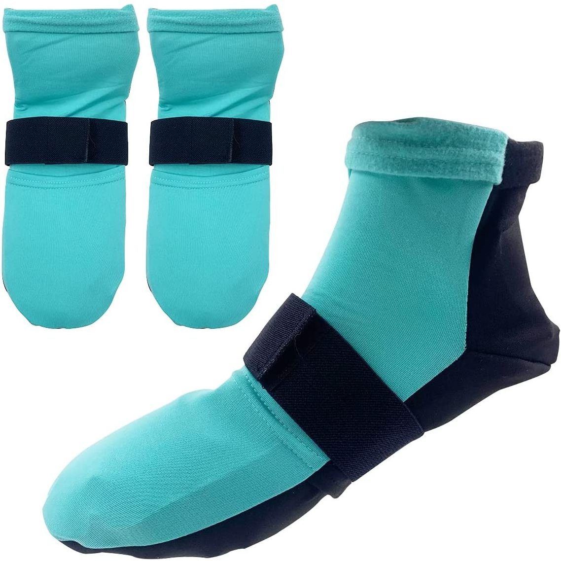 Edema Ice Pack Slippers for Plantar Fasciitis Hot and Cold Foot Therapy Socks Cooling Gel Socks Cold Therapy Compression Socks