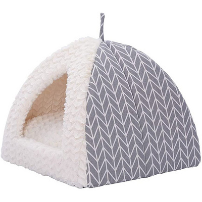 zacht huisdierbed Soft Cat Bed Tent Indoor Enclosed Warm Removable Warm House Cave Pet Dog Soft Nest Luxury Cat Pet House Bed