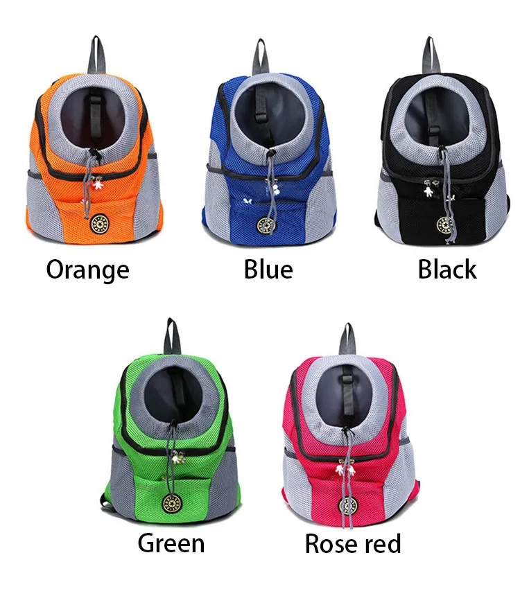 Breathable Front Facing Dog Backpack Carrier Travel Bag for Dog Pet Carriers Chest Pet Backpack Small Dog Front Carrier Backpack