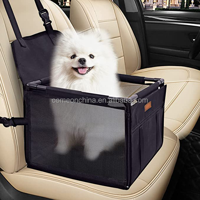 Factory Dog Car Seat Bed for Dogs Cats Puppy Travel Carrier Bag Pet Booster Cage Protector Waterproof Foldable Dog Car Seat