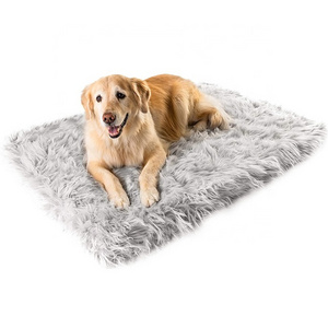 Orthopedic Dog Warming Pet Bed Premium Memory Foam Base Ultra-Soft Faux Fur Cover Modern and Attractive Design Warming Pet Bed