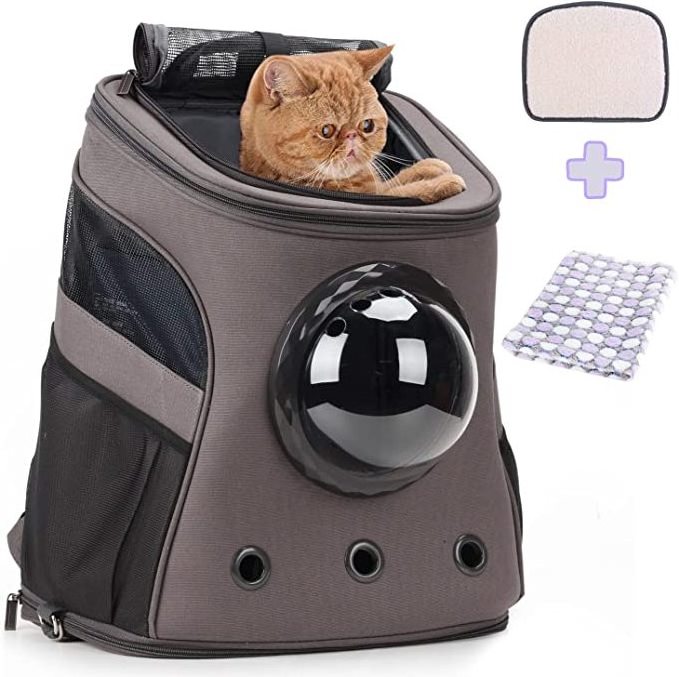 Pet Carrier Large Backpack for Cats and Dogs Pet Carriers Bag Travel Products Cat Travel Bubble Bag Pet Carrier Airline Approved