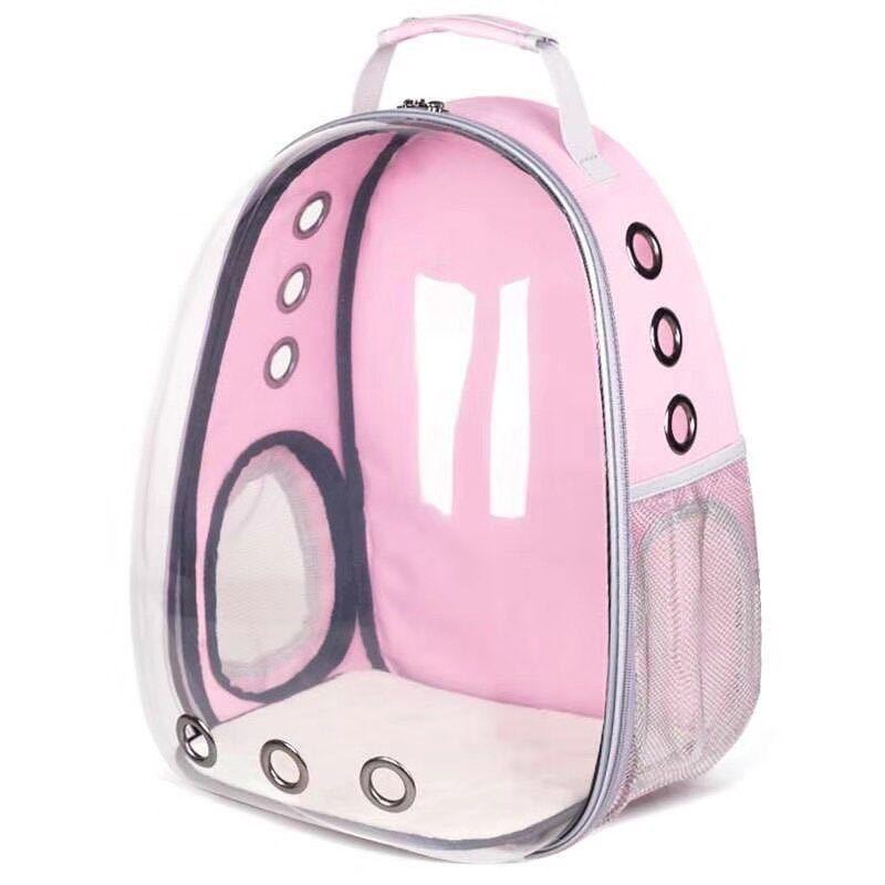 Hot small cat dog pet carrier backpack Expandable pet backpack carrier Breathable cat dog  capsule Bubble pet carrier backpack