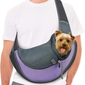 Portable Carrying Sling for Dogs of Small Breeds Pet Dog Cat Sling Carrier Bag Tote Puppy Pouch Pet Travelling Sling Bag Carrier