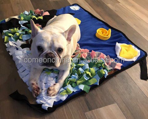 Starry Night Puzzle Pet Snuffle Mat for Dogs Dog Foraging Snuffing Snuffle Mat Pet Dog Snuffle Mat Sniffing Training Slow Feeder