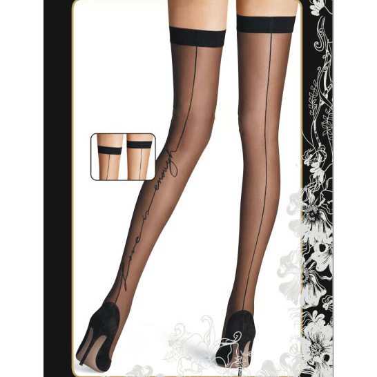 Black thigh high wholesale thigh sheer black silk women mature sexy stocking nylon with lace top